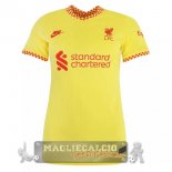 Liverpool Donna Maglia Calcio Terza 2021-22