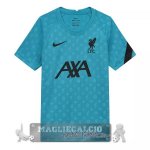 Liverpool Formazione Maglia Calcio 2020-21 Blu