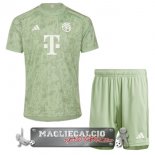 Bayern Monaco Set Completo Bambino Maglia Calcio Speciale 2023-24 Verde