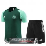 Formazione Bambino Set Completo Maglia Algeria 2023 Verde Nero
