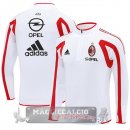 Felpa Allenamento Formazione AC Milan 2005 2006 Bianco