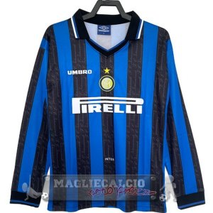 Home Manica lunga Inter Milán Retro 1997 1998