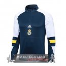 Real Madrid Blu Bianco Giallo Felpa Da Allenamento 2023-24