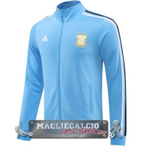 Giacca Lunga Zip Argentina 2024 Blu