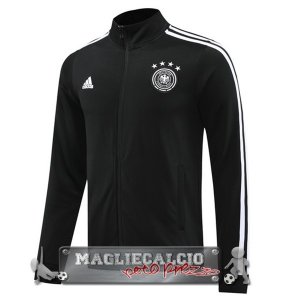 Giacca Lunga Zip Germania 2024 Nero Bianco