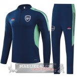 Arsenal Insieme Completo II blu navy verde Giacca 2021-22