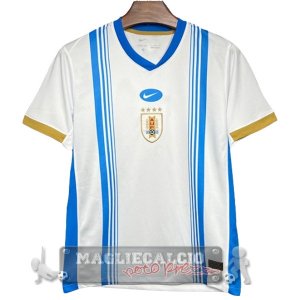 Thailandia Pre partita Maglia Calcio Uruguay 2024 Blanco