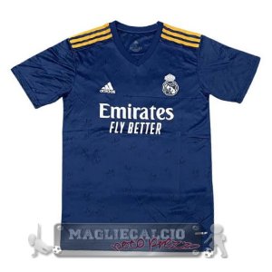 concetto Away Maglia Calcio Real Madrid 2021-22 Blu