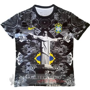 Thailandia Speciale Maglia Brasile 2026 Nero I Grigio
