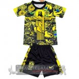 Brasile Set Completo Bambino Maglia Calcio speciale 2024 Giallo
