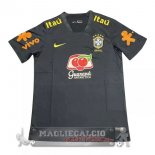 Brasile Formazione Maglia Calcio 2021 Nero
