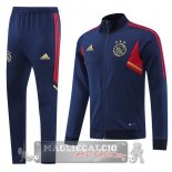 Ajax Insieme Completo Purpureo Rosso Giacca 2022-23