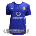 Away Maglia Calcio Manchester United Retro 2002-2003