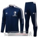 Feyenoord Rotterdam Insieme Completo Blu Navy Giacca 2021-22