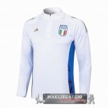 Felpa Da Allenamento Italia 2024 Blanco Azul