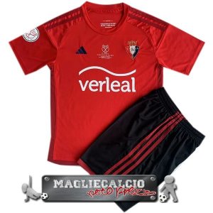CA Osasuna Set Completo Bambino Maglia Calcio Home 2022-23