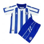 Deportivo Alavés Set Completo Bambino Maglia Calcio Home 2020-21