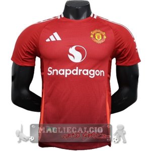 Home Giocatori Maglia Manchester United 2024 2025 Rosso