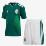 Messico Set Completo Bambino Maglia Calcio Home 2018