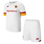 AS Roma Set Completo Bambino Maglia Calcio Away 2021-22
