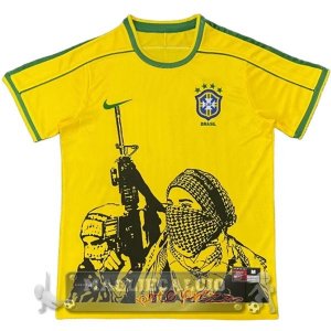 Thailandia Speciale Maglia Brasile 2026 Giallo Verde Nero