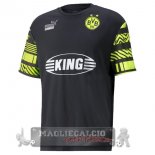 Borussia Dortmund Formazione Maglia Calcio 2022-23 nero giallo