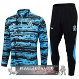 Felpa Da Allenamento Bambino Set Completo Al-Nassr 2022/23 Blu Nero
