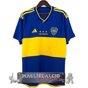 Thailandia Speciale Maglia Calcio Boca Juniors 2023-24 Blu Giallo