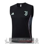 Maglia Formazione Senza Maniche Juventus 2025 2026 Nero Rosa