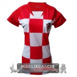 Croacia Donna Maglia Calcio Home EURO 2018