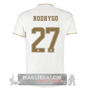 Rodrygo Home Maglia Calcio Real Madrid 2019-20