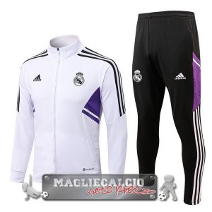 Real Madrid Insieme Completo bianco I nero Giacca 2022-23