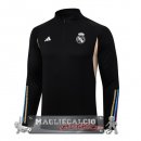 Real Madrid Nero Giallo Felpa Da Allenamento 2023-24