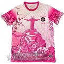 Thailandia Speciale Maglia Brasile 2026 Rosa Bianco