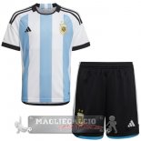 Argentina Set completi Bambino Maglia Calcio Home 2022
