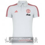 Manchester United Bianco Maglia POLO 2019-20