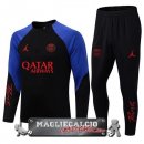 Paris Saint Germain Insieme Completo Nero I Blu Felpa Da Allenamento 2022-23