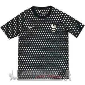 Francia Formazione Maglia Calcio 2022 nero