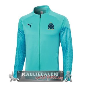 Giacca Lunga Zip Marsella 2023-24 Verde Blu