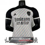 Tailandia Speciale Giocatori Maglia Calcio Arsenal 2023-24 Bianco Nero