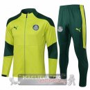 Palmeiras Insieme Completo Verde Luce Giacca 2021-22