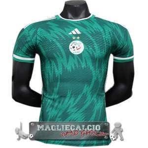 Tailandia Away Giocatori Donna Futbol Maglia Calcio Algeria 2023 Verde