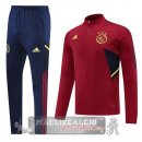 Ajax Insieme Completo Purpureo I Rosso Giacca 2022-23
