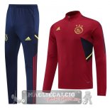 Ajax Insieme Completo Purpureo I Rosso Giacca 2022-23