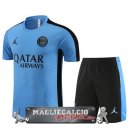 Paris Saint Germain Completo Bambino Formazione 2023-2024 Blu Nero