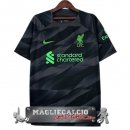 Thailandia Maglia Calcio Portiere Liverpool 2023-24 Nero Grigio