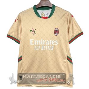 Thailandia speciale Maglia AC Milan 2024 2025 Giallo