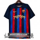 Tailandia Speciale Maglia Calcio Barcellona 2023-24 Blu Rosso