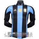Thailandia speciale Giocatori Maglia Calcio Argentina 2024 Blu Nero