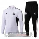 Real Madrid Insieme Completo Bianco II Nero Bambino Giacca 2022-23